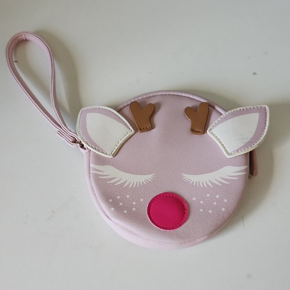 BETSEY JOHNSON | Luv Betsey Reindeer Wristlet pink
